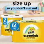 Bounty Essentials, White, Select-a-Size Paper Towel Roll (6 Double Rolls) 003700049073