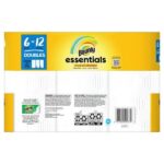 Bounty Essentials, White, Select-a-Size Paper Towel Roll (6 Double Rolls) 003700049073