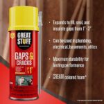 GREAT STUFF 12 oz. Gaps and Cracks Insulating Spray Foam Sealant 227112