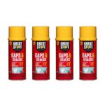 GREAT STUFF 12 oz. Gaps and Cracks Insulating Spray Foam Sealant (4 Pack) 227112