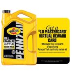 Pennzoil Full Synthetic SAE 5W 30 Motor Oil 5 qt. 550058602