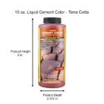 Quikrete 10 oz. Liquid Cement Color - Terra Cotta 131704