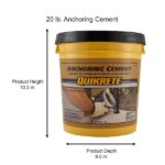 Quikrete 20 lb. Anchoring Cement 124520