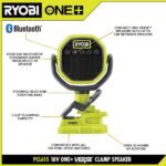 RYOBI ONE+ 18V Cordless VERSE Clamp Speaker (Tool Only) PCL615B