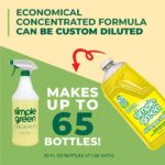 Simple Green 67.6 oz. Lemon Scent All-Purpose Cleaner (Case of 6) 3010000614007