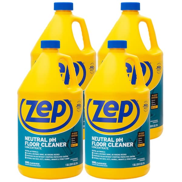 ZEP 1 Gal. Neutral Floor Cleaner (4-Pack) ZUNEUT128