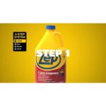 ZEP 128 oz. High-Traffic Floor Polish with Heavy-Duty Floor Stripper 128 oz. (2-Pack Combo) BNZUHTFFLFFS128